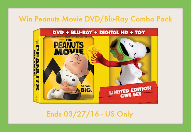 Peanuts Movie Combo Pack Giveaway2