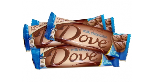 $0.50 off any 2 DOVE Chocolate Bars Coupon