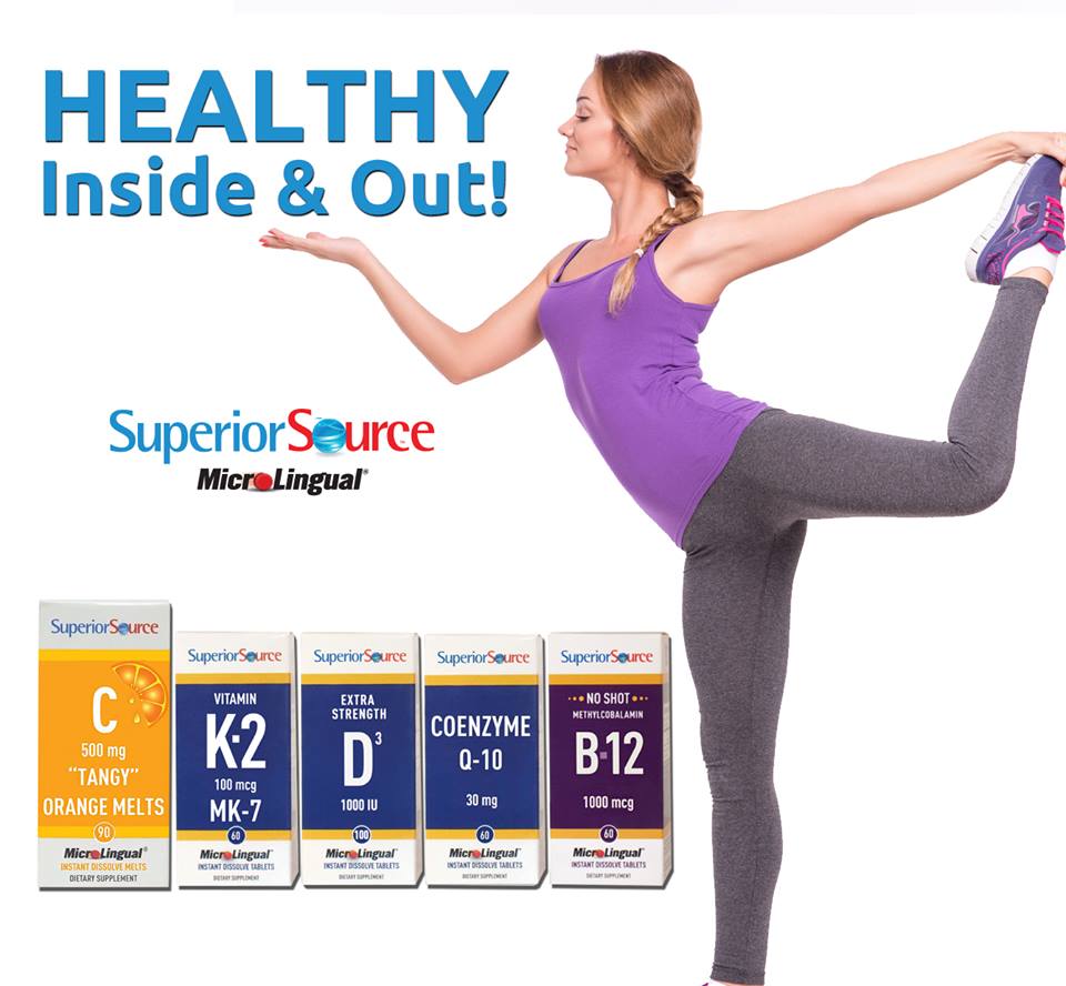 Superior Source Vitamins Prize Pack Giveaway ends 3/30